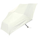 遮光率100％ 晴雨兼用日傘 折畳傘 ソラニ 軽量50cm オフWHT 【直送品】 返品・キャンセル・他商品と同時購入は不可