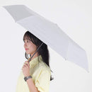 遮光率100％ 晴雨兼用日傘 折畳傘 ソラニ 軽量50cm GY 【直送品】 返品・キャンセル・他商品と同時購入は不可