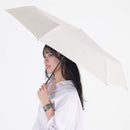 遮光率100％ 晴雨兼用日傘 折畳傘 ソラニ 軽量50cm BG 【直送品】 返品・キャンセル・他商品と同時購入は不可