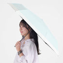 一級遮光 晴雨兼用日傘 折畳傘 ソラニバイカラー 軽量50cm MG 【直送品】 返品・キャンセル・他商品と同時購入は不可