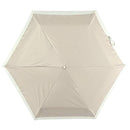 一級遮光 晴雨兼用日傘 折畳傘 ソラニバイカラー 軽量50cm BG 【直送品】 返品・キャンセル・他商品と同時購入は不可