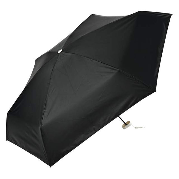 【限定超希少】asimocrafts 晴雨兼用傘　ร่ม_A 一級遮光 晴雨兼用日傘 折畳傘 ソラニミニマム 軽量50cm BK 【直送品