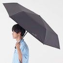 耐風 BIGサイズ 自動開閉 晴雨兼用 折畳傘 ソラニ ミニ58cm BK 【直送品】 返品・キャンセル・他商品と同時購入は不可