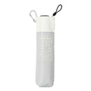 BIGサイズ 晴雨兼用 折畳傘 ソラニ遮光 バイカラー ミニ58cm GY 【直送品】 返品・キャンセル・他商品と同時購入は不可