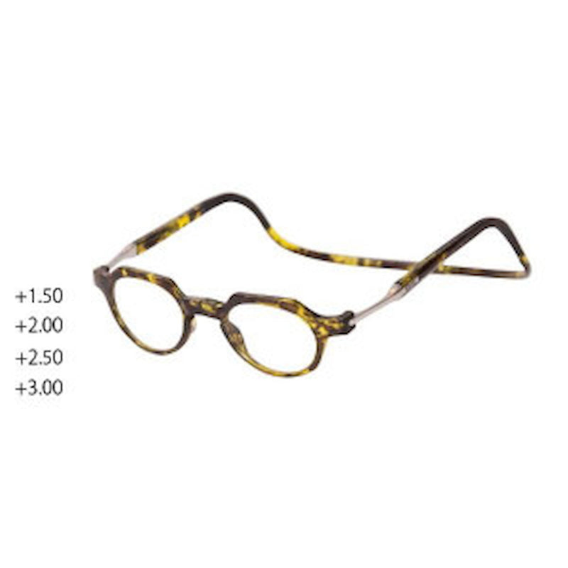 【一般医療機器】磁石で着脱するシニアグラス CliC(クリック) +2.50 メーカー直送 ▼返品・キャンセル不可【他商品との同時購入不可】