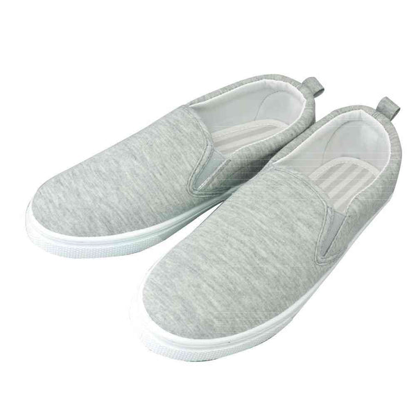 クイン商事 レディーススリッポン  スウェットグレー Mサイズ