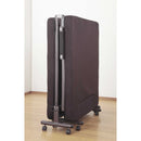 折りたたみソファベッド 組立不要 ブラウン[0255910] メーカー直送▼返品・キャンセル不可【他商品との同時購入不可】