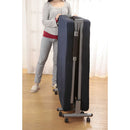 折りたたみソファベッド 組立不要 ネイビー[0255930] メーカー直送▼返品・キャンセル不可【他商品との同時購入不可】