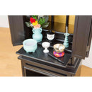 上置仏壇 黒檀調[0338610] 【直送品】 返品・キャンセル・他商品と同時購入は不可