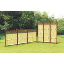 お買得目隠し竹垣 3枚組 縦型[0335920] メーカー直送 ▼返品・キャンセル不可【他商品との同時購入不可】