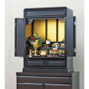 透かし彫り上置き仏壇 23号[0351120] メーカー直送 ▼返品・キャンセル不可【他商品との同時購入不可】