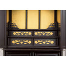 透かし彫り上置き仏壇 23号[0351120] メーカー直送 ▼返品・キャンセル不可【他商品との同時購入不可】