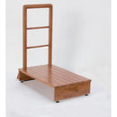 木製手すり付き玄関踏み台 70cm幅[03516] メーカー直送▼返品・キャンセル不可【他商品との同時購入不可】