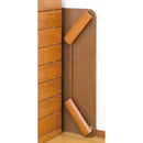 木製収納式折れ脚テーブル75cm幅[03524] メーカー直送▼返品・キャンセル不可【他商品との同時購入不可】