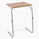 角度調整付折りたたみテーブル ナチュラル[0358110] メーカー直送 ▼返品・キャンセル不可【他商品との同時購入不可】