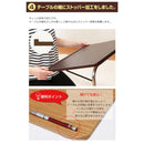 角度調整付折りたたみテーブル ホワイト[0358120] メーカー直送 ▼返品・キャンセル不可【他商品との同時購入不可】