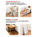 角度調整付折りたたみテーブル ブラウン[0358130] メーカー直送 ▼返品・キャンセル不可【他商品との同時購入不可】