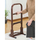 NEW天然籐らくらく立ち上がり手すり[0379820] メーカー直送▼返品・キャンセル不可【他商品との同時購入不可】