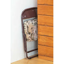 軽くて折りたためるゴブラン柄座椅子ハイタイプ 1脚[03988] メーカー直送 ▼返品・キャンセル不可【他商品との同時購入不可】