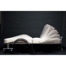 木製棚付収納式リクライニングベッド 電動 ゴブラン[04032] メーカー直送 ▼返品・キャンセル不可【他商品との同時購入不可】