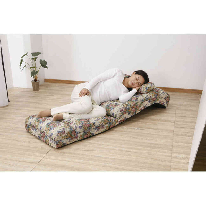 ふかふかリラックスチェアDX 肘あり ゴブラン[0405310] メーカー直送 ▼返品・キャンセル不可【他商品との同時購入不可】