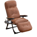 リクライニングアームチェアEXII HBR[0411320] メーカー直送▼返品・キャンセル不可【他商品との同時購入不可】