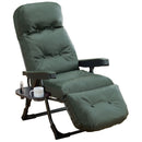 リクライニングアームチェアEXII グリーン[0411350] メーカー直送▼返品・キャンセル不可【他商品との同時購入不可】