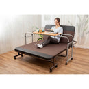 伸縮式フリーテーブル ナチュラル[0412210] メーカー直送 ▼返品・キャンセル不可【他商品との同時購入不可】