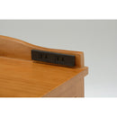 天然木鍵付き引き出しいっぱいFAX台 76cm幅[04145] メーカー直送 ▼返品・キャンセル不可【他商品との同時購入不可】