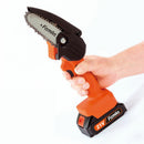 LEDライト付きハンディーチェーンソー6点セット[04288] メーカー直送 ▼返品・キャンセル不可【他商品との同時購入不可】