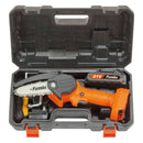 LEDライト付きハンディーチェーンソー6点セット[04288] メーカー直送 ▼返品・キャンセル不可【他商品との同時購入不可】