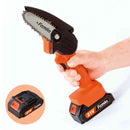 ハンディーチェーンソー6点セット 予備バッテリー付[04289] メーカー直送 ▼返品・キャンセル不可【他商品との同時購入不可】