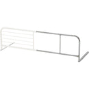 スライドベッドガード 横伸縮 ホワイト[0415910] メーカー直送 ▼返品・キャンセル不可【他商品との同時購入不可】