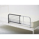 スライドベッドガード 横伸縮 ブラック[0415920] メーカー直送 ▼返品・キャンセル不可【他商品との同時購入不可】