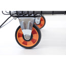 折りたたみ式バスケット台車 深型 専用カバー付き[04194] メーカー直送 ▼返品・キャンセル不可【他商品との同時購入不可】