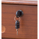 天然木全段鍵付きシークレットチェスト 3段[04198] メーカー直送 ▼返品・キャンセル不可【他商品との同時購入不可】