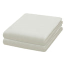 ポリエステル100％敷布団シーツ2枚 小さな布団用[04285] メーカー直送 ▼返品・キャンセル不可【他商品との同時購入不可】