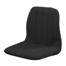 背筋サポートリクライニングチェア ブラック[0437620] メーカー直送 ▼返品・キャンセル不可【他商品との同時購入不可】