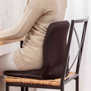 背筋サポートリクライニングチェア2個組 BK[0437920] メーカー直送 ▼返品・キャンセル不可【他商品との同時購入不可】