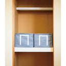 掃除機のいらない圧縮収納ボックス2個+竹炭シート[04384] メーカー直送▼返品・キャンセル不可【他商品との同時購入不可】