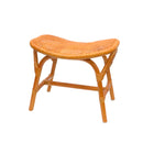 天然籐スクエアスツール[04486] メーカー直送 ▼返品・キャンセル不可【他商品との同時購入不可】