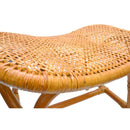 天然籐スクエアスツール[04486] メーカー直送 ▼返品・キャンセル不可【他商品との同時購入不可】