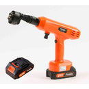 ハンディ高圧洗浄機DX14点セット+予備バッテリー[04488] メーカー直送 ▼返品・キャンセル不可【他商品との同時購入不可】