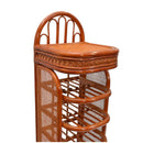 天然籐スリッパラック[04591] メーカー直送 ▼返品・キャンセル不可【他商品との同時購入不可】