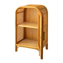 天然籐かごめ編みキャビネット[04592] メーカー直送 ▼返品・キャンセル不可【他商品との同時購入不可】