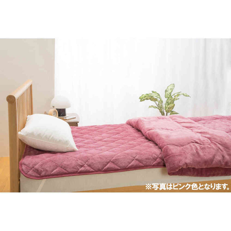 トリプルウォーム毛布布団セット ダブル BR[0459930] メーカー直送 ▼返品・キャンセル不可【他商品との同時購入不可】