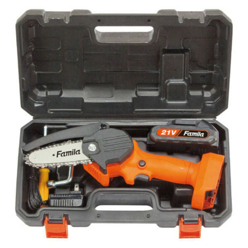 ハンディーチェーンソー+充電式小型電動ドライバー[04622] メーカー直送 ▼返品・キャンセル不可【他商品との同時購入不可】