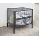 出し入れしやすいメッシュダストボックス[04637] メーカー直送 ▼返品・キャンセル不可【他商品との同時購入不可】