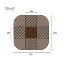 ダイニングこたつフルセット 幅80cm用[03979] メーカー直送 ▼返品・キャンセル不可【他商品との同時購入不可】