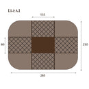 ダイニングこたつフルセット 幅135cm用[03981] メーカー直送 ▼返品・キャンセル不可【他商品との同時購入不可】